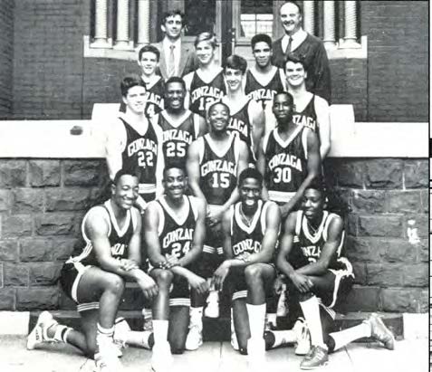 1989 Gonzaga Team and Coach Dick Myers