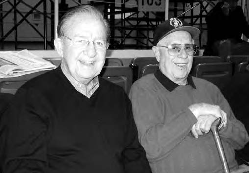 2004 - Hall of Fame Coaches Morgan Wootten (DeMatha) & Red Auerbach (Boston Celtics) at the Tournament